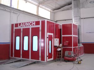 cabina para pintar coches