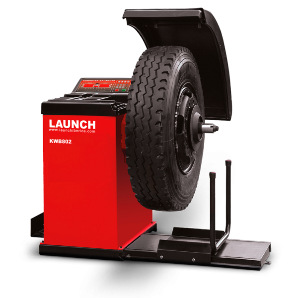 KWB-802, equilibradora de ruedas para vehículo industrial