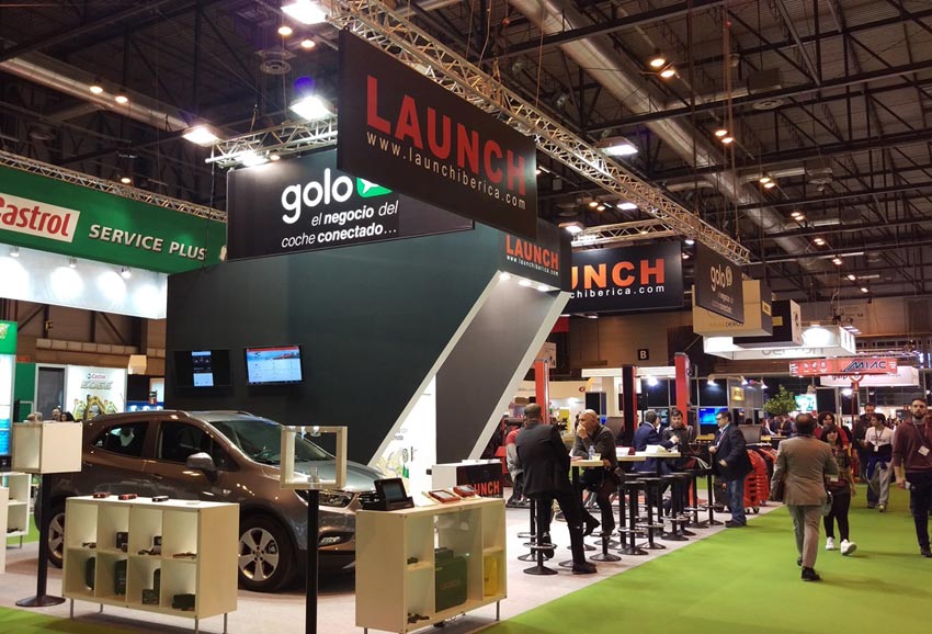stand Launch Ibérica Motortec 2017