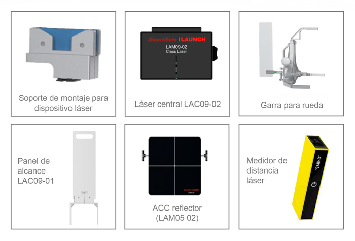 Accesorios incluidos ADAS PRO+
