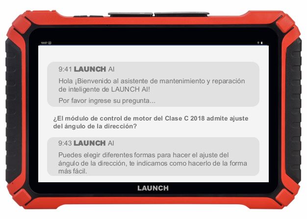 aplicación Launch inteligencia artificial